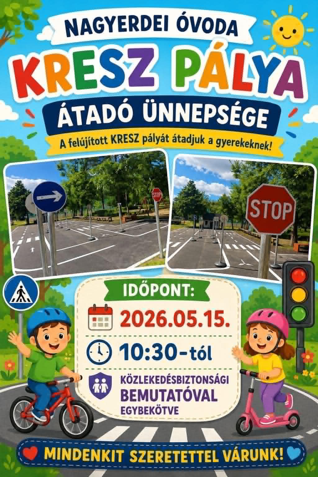 Kresz pálya